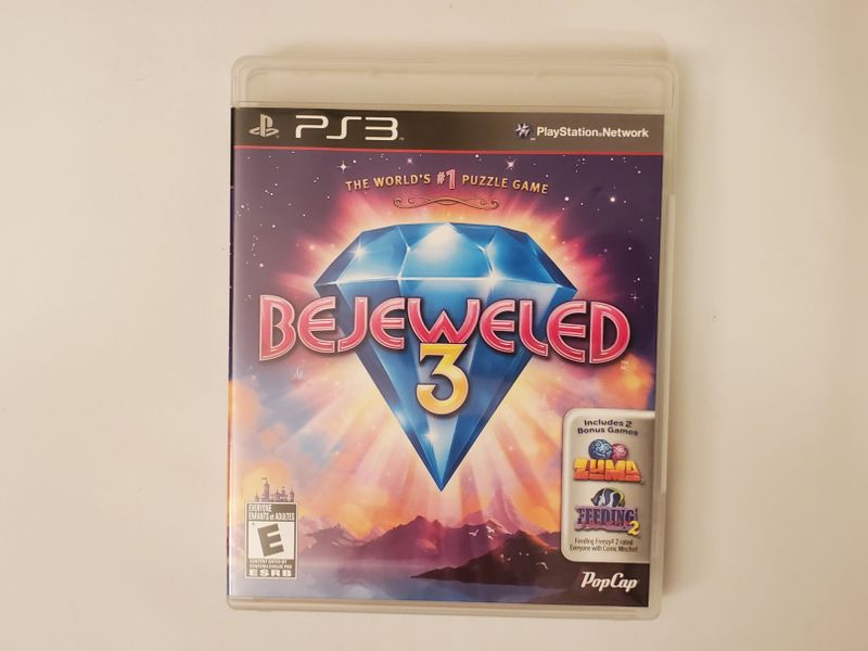 Sony PlayStation 3 Bejeweled 3 video game