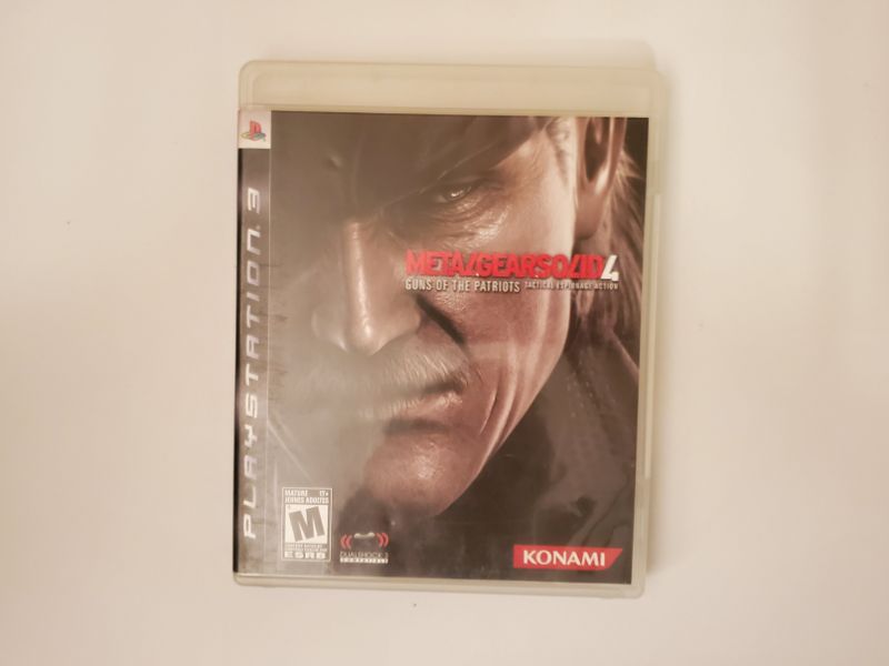 Sony PlayStation 3 Metal Gear Solid 4: Guns of the Patriots video game