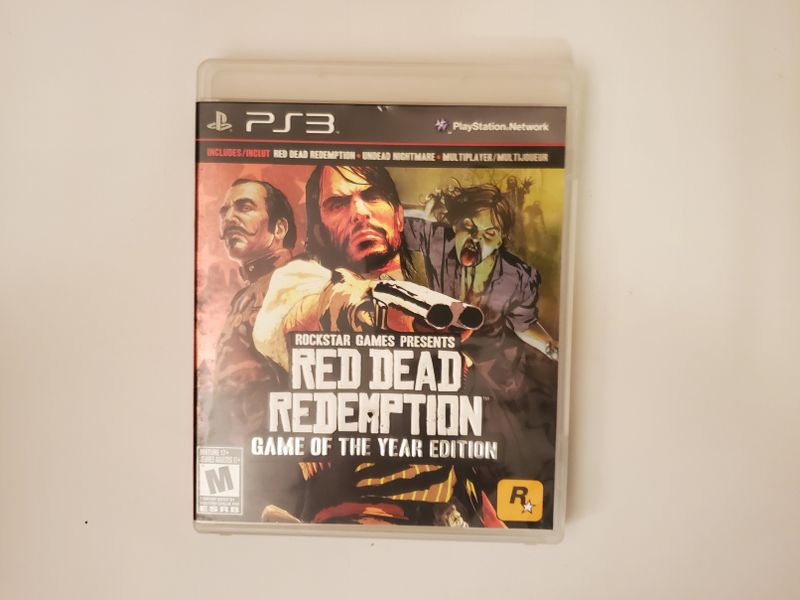 Sony Playstation 3 Red Dead Redemption Game of the Year Edition video game