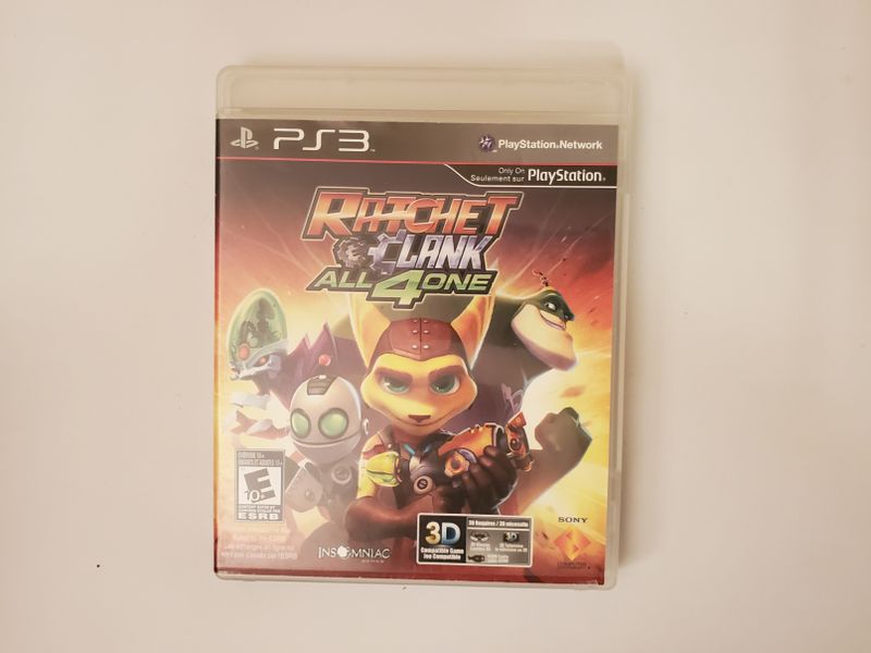 Sony Playstation 3 Ratchet & Clank All 4 One video game