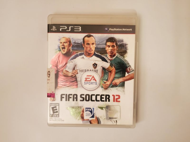 Sony PlayStation 3 FIFA Soccer 12 video game