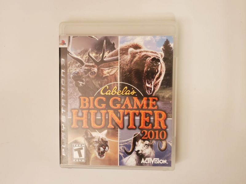 Sony PlayStation 3 Cabela's Big Game Hunter 2010 video game