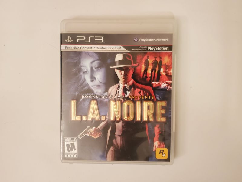 Sony PlayStation 3 L.A. Noire video game