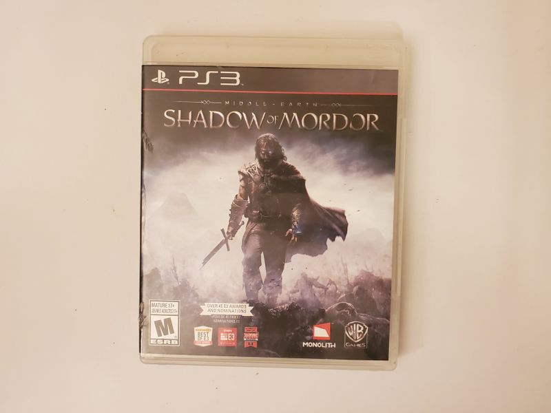 Sony PlayStation 3 Middle-Earth: Shadow of Mordor video game