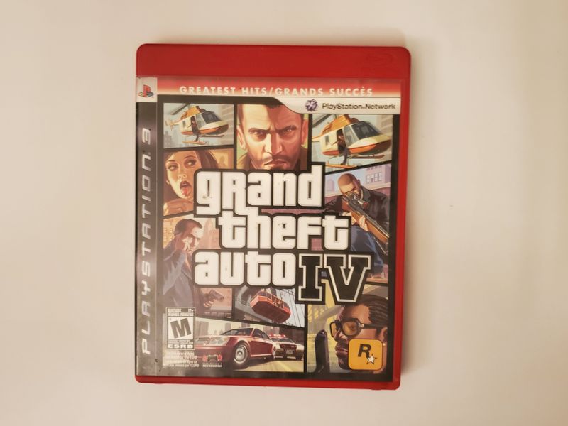 Sony Playstation 3 Grand Theft Auto IV Greatest Hits video game