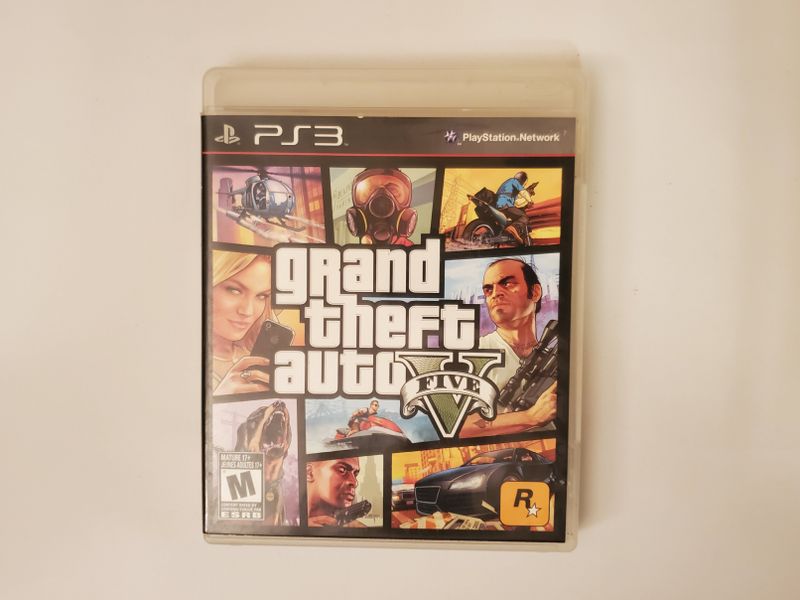 Sony PlayStation 3 Grand Theft Auto V video game