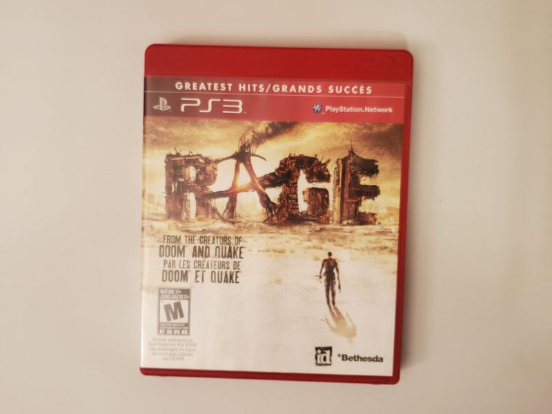 Sony PlayStation 3 Rage Greatest Hits video game
