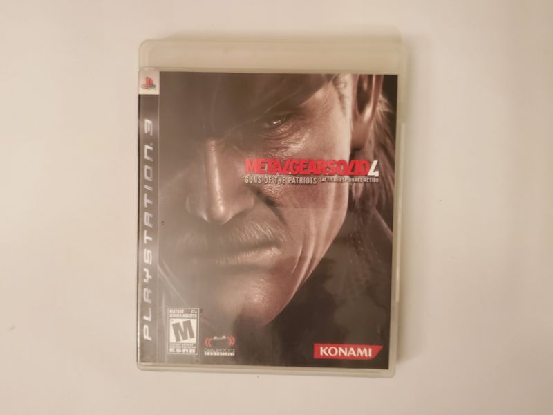 Sony PlayStation 3 Metal Gear Solid 4: Guns of the Patriots video game