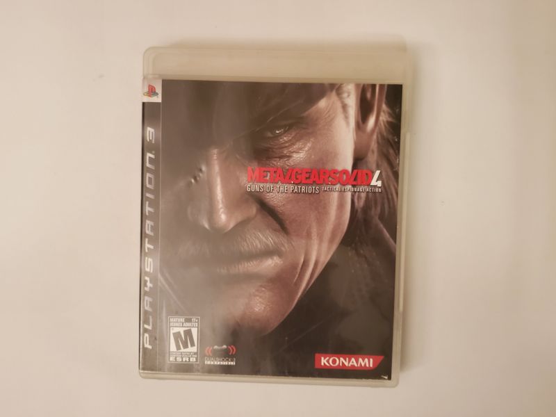 Sony PlayStation 3 Metal Gear Solid 4: Guns of the Patriots video game