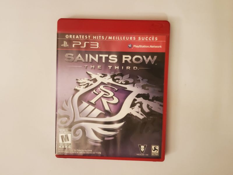 Sony PlayStation 3 Saints Row The Third Greatest Hits video game