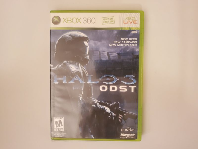 Microsoft Xbox 360 Halo 3 ODST video game