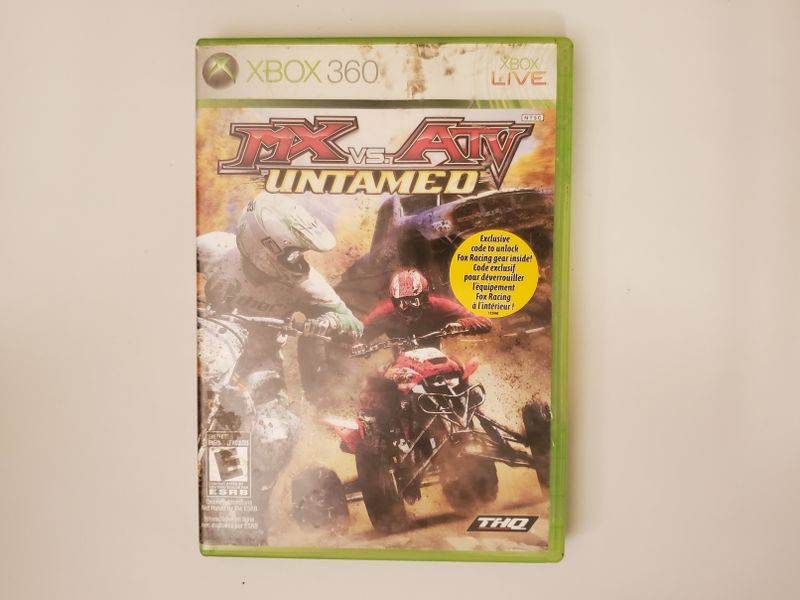 Microsoft Xbox 360 MX Vs ATV Untamed video game