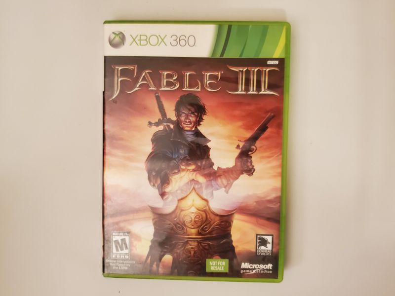 Microsoft Xbox 360 Fable III (Not for Resale) video game