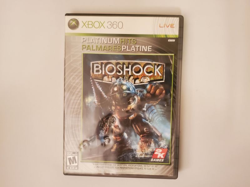 Microsoft Xbox 360 Bioshock Platinum Hits video game