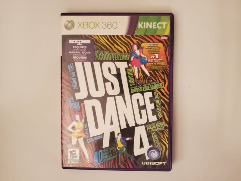 Microsoft Xbox 360 Just Dance 4 video game