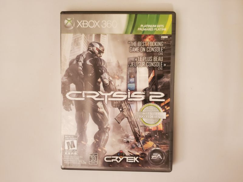Microsoft Xbox 360 Crysis 2 Platinum Hits video game
