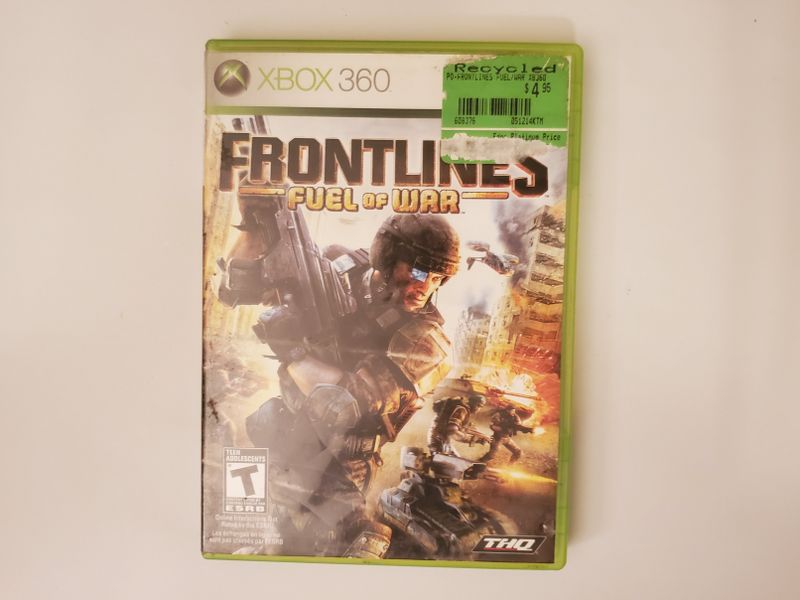 Microsoft Xbox 360 Frontlines Fuel of War video game