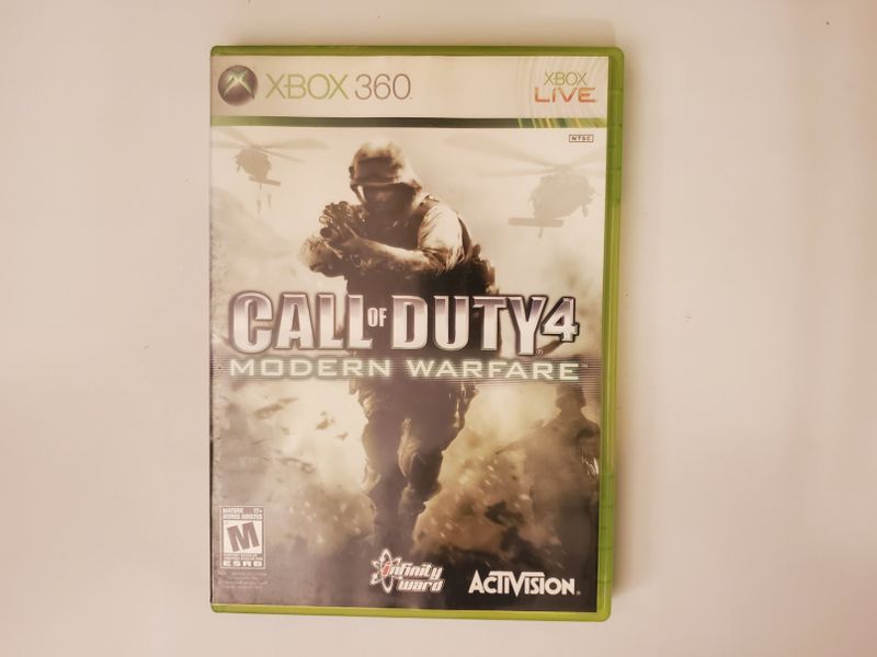 Microsoft Xbox 360 Call of Duty 4  Modern Warfare video game