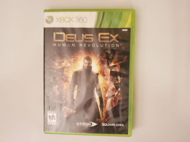 Microsoft Xbox 360 Deus Ex Human Revolution video game