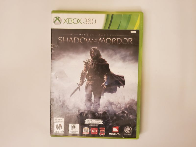 Microsoft Xbox 360 Middle-earth: Shadow of Mordor video game