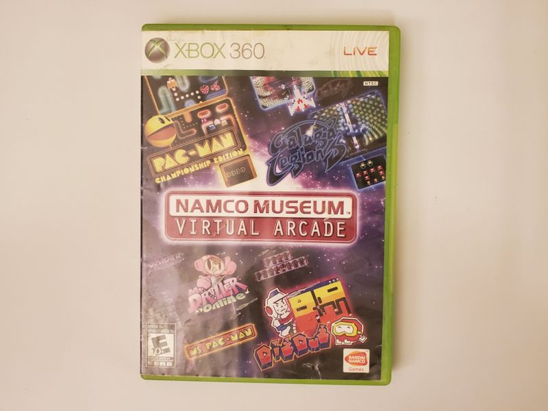 Microsoft Xbox 360 Namco Museum: Virtual Arcade video game