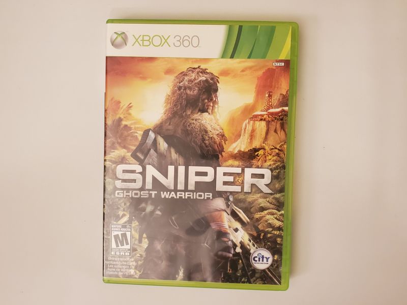 Microsoft Xbox 360 Sniper Ghost Warrior video game
