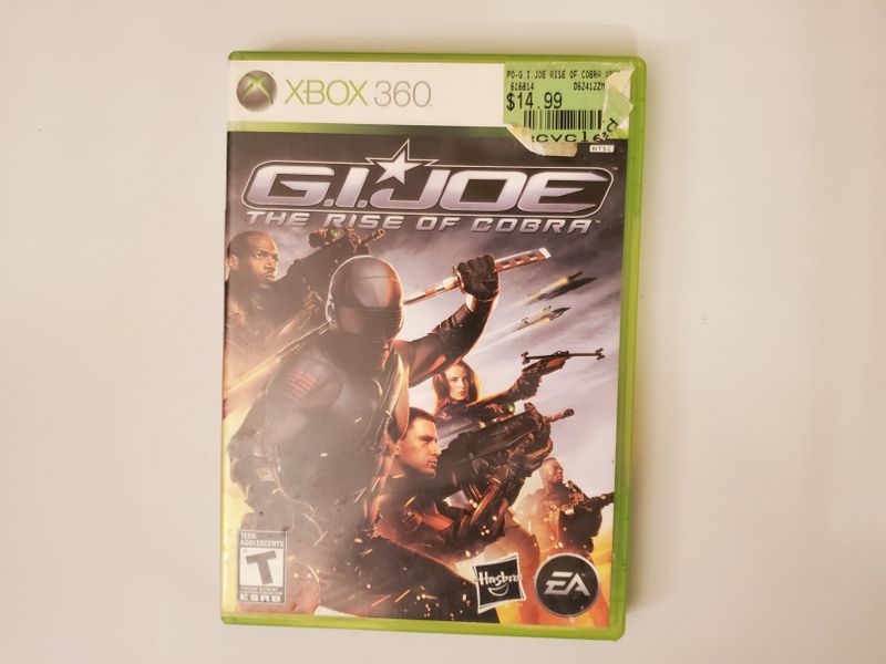 Microsoft Xbox 360 G.I. Joe The Rise of Cobra video game