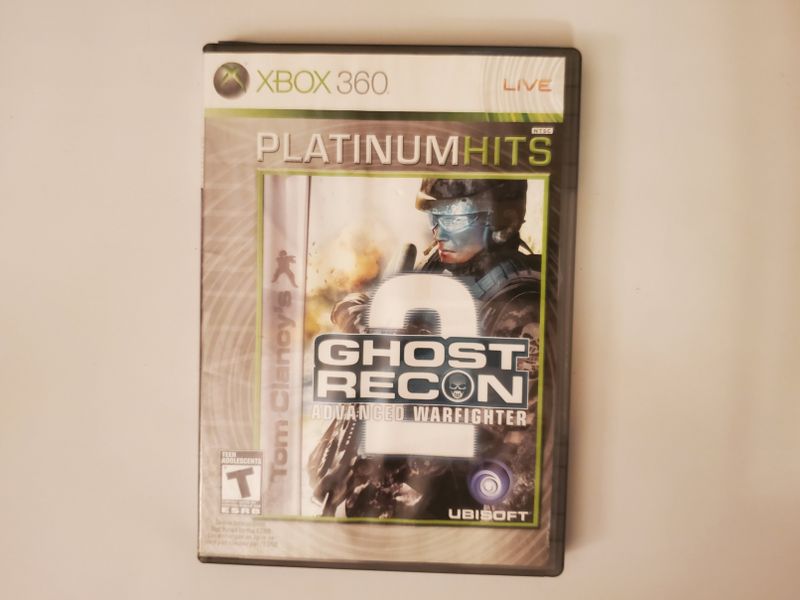 Microsoft Xbox 360 Tom Clancy's Ghost Recon Advanced Warfighter 2 (Platinum Hits) video game