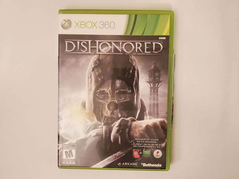 Microsoft Xbox 360 Dishonored video game