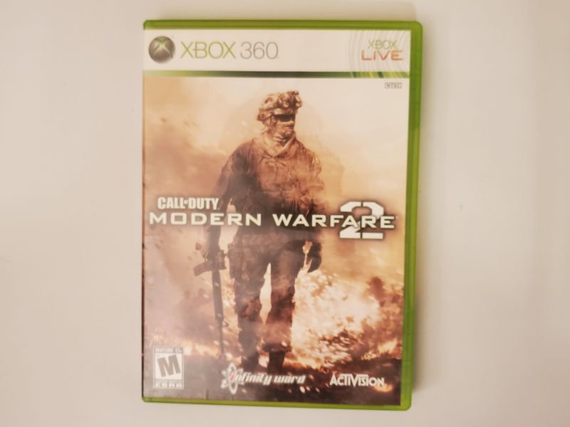 Microsoft Xbox 360 Call of Duty Modern Warfare 2 video game