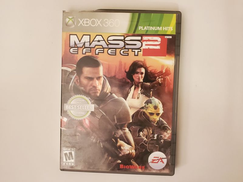 Microsoft Xbox 360 Mass Effect 2 Platinum Hits video game