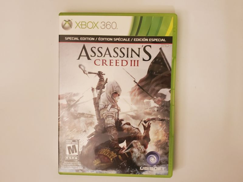 Microsoft Xbox 360 Assassin's Creed III Special Edition video game