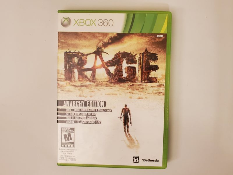 Microsoft Xbox 360 Rage Anarchy Edition video game