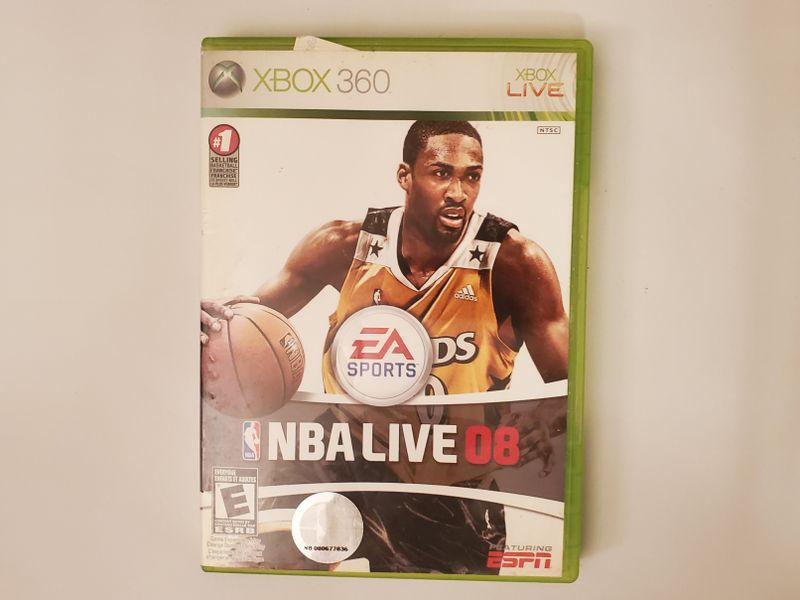 Microsoft Xbox 360 NBA Live 08 video game