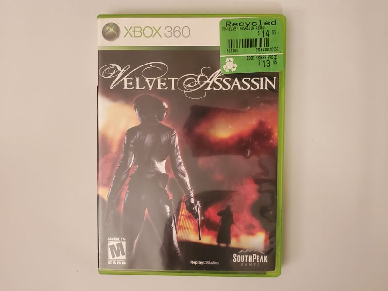 Microsoft Xbox 360 Velvet Assassin video game