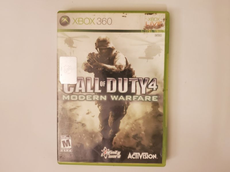 Microsoft Xbox 360 Call of Duty 4  Modern Warfare video game