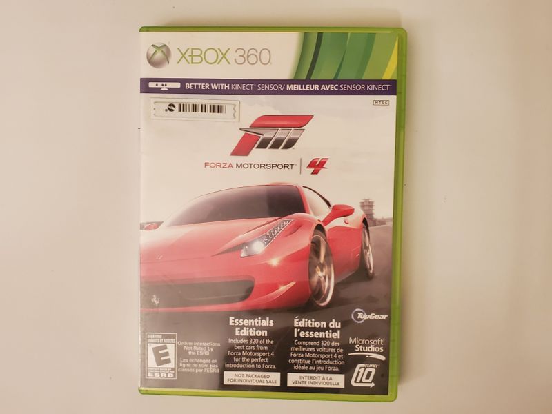Microsoft Xbox 360 Forza Motorsport 4 Essentials Edition video game