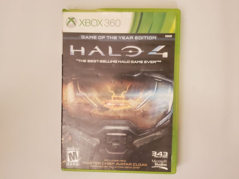 Microsoft Xbox 360 Halo 4 Game of the year edition video game