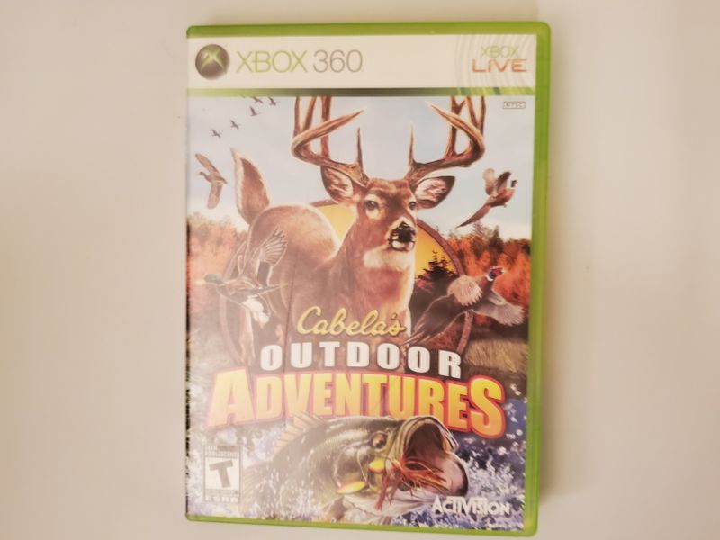 Microsoft Xbox 360 Cabela's Outdoor Adventures video game