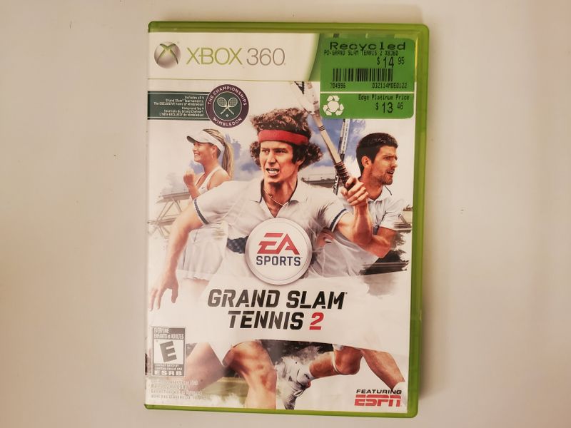 Microsoft Xbox 360 Grand Slam Tennis 2 video game