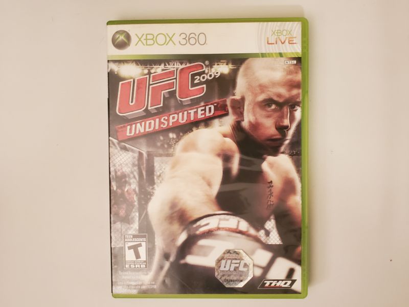 Microsoft Xbox 360 UFC 2009 Undisputed video game