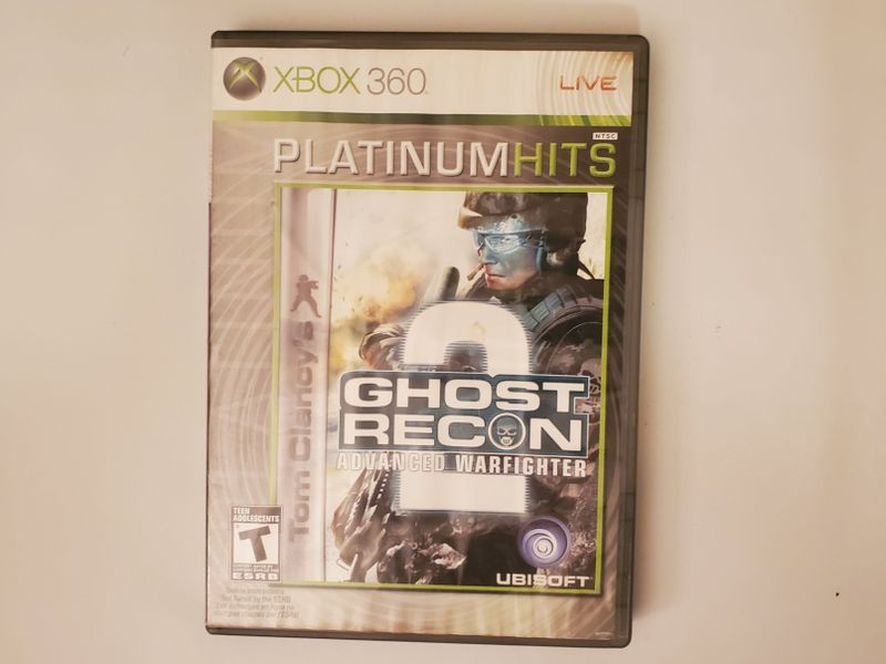 Microsoft Xbox 360 Tom Clancy's Ghost Recon Advanced Warfighter 2 (Platinum Hits) video game