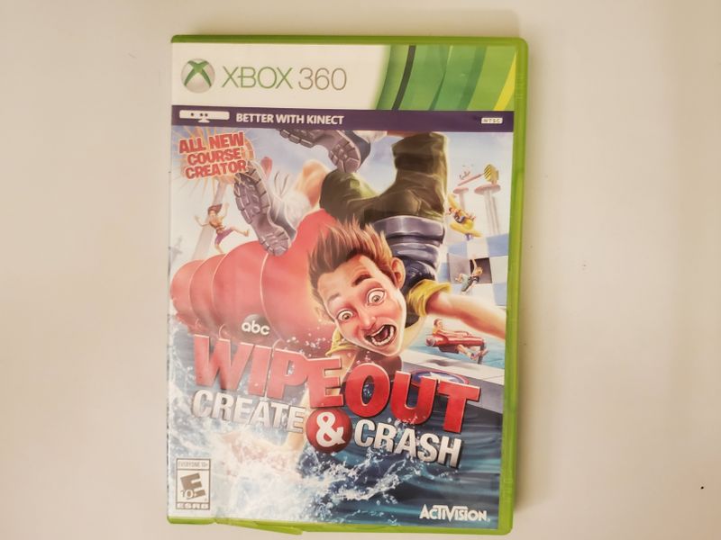 Microsoft Xbox 360 Wipeout Create & Crash video game