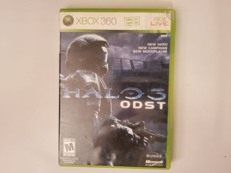 Microsoft Xbox 360 Halo 3 ODST video game