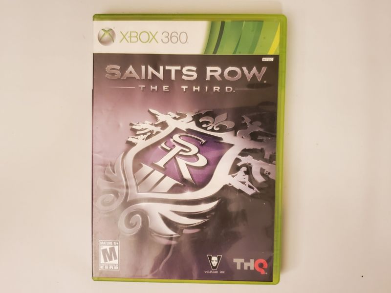 Microsoft Xbox 360 Saints Row The Third video game