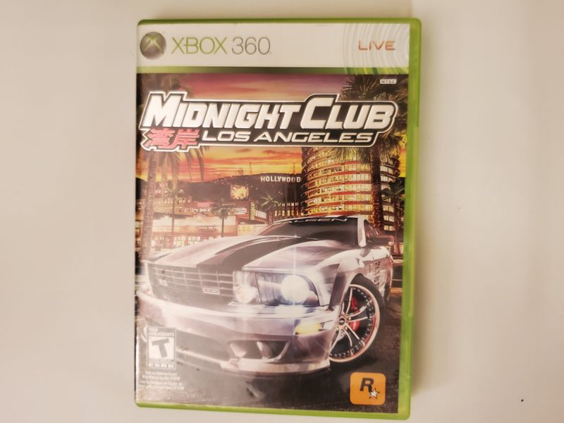 Microsoft Xbox 360 Midnight Club Los Angeles video game