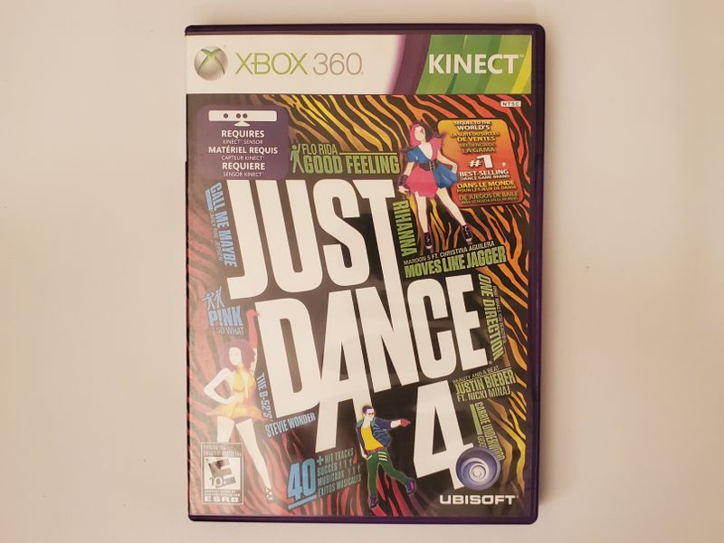 Microsoft Xbox 360 Just Dance 4 video game