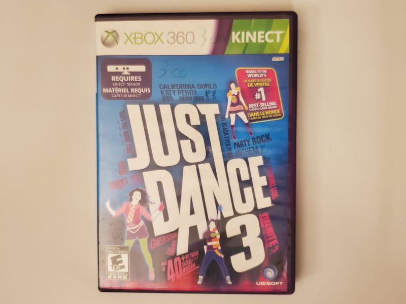 Microsoft Xbox 360 Just Dance 3 video game