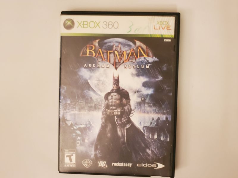 Microsoft Xbox 360 Batman Arkham Asylum video game