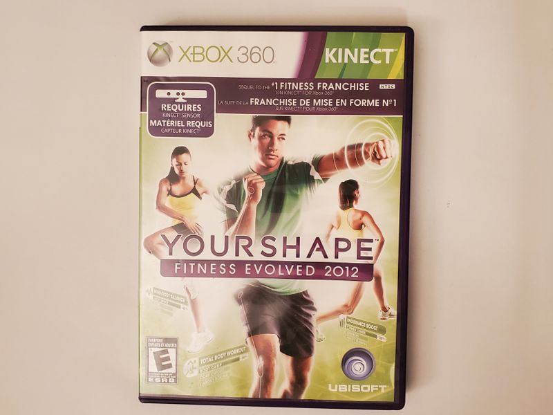Microsoft Xbox 360 Your Shape Fitness Evolved 2012 video game